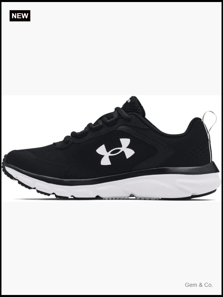 Women's Charged Assert 9 Running Shoes - Breathable Mesh, Cushioned, Lightweight